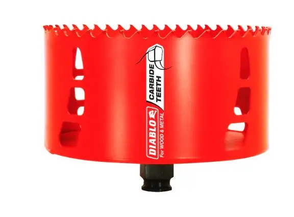 [DHS5000CT] DHS5000CT  5'' Carbide-Tipped Hole Saw for Wood and Metal, 5 in