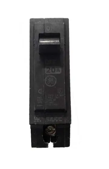Q12120   BREAKER 1P  20A ABB Breaker, 20A, 1P, 120/240V, 10 kAIC, Q-Line Series