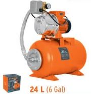 10077  1/2 HP Booster Pump w/ 6.3 Gallon Tank 24 L  6.5 A