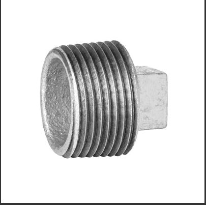 47495   3/4" Galvanized Solid Iron Plug 