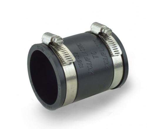 200376  3'' RUBBER FLEXIBLE COUPLING 2''X 2'' -3'' 