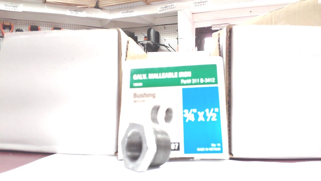 GALV MALLEABLE IRON  3/4X1/2''  501761