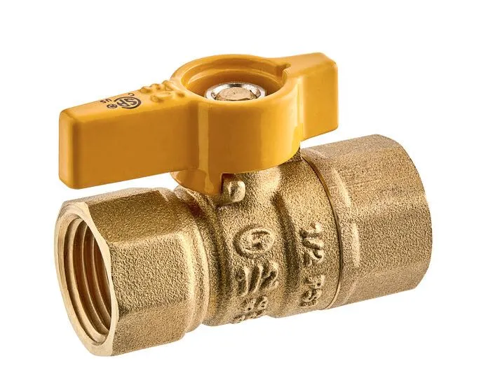[13404 200366] Brass Gas Ball Valve 1/2".