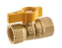 Brass Gas Ball Valve 1/2".