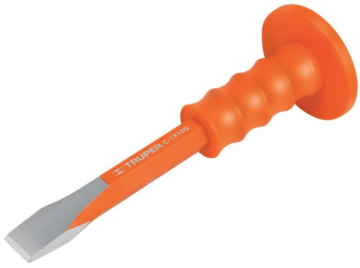 12273  CINCEL DE CORTE FRIO CON GRIP 1 x 10", cold chisel with grip