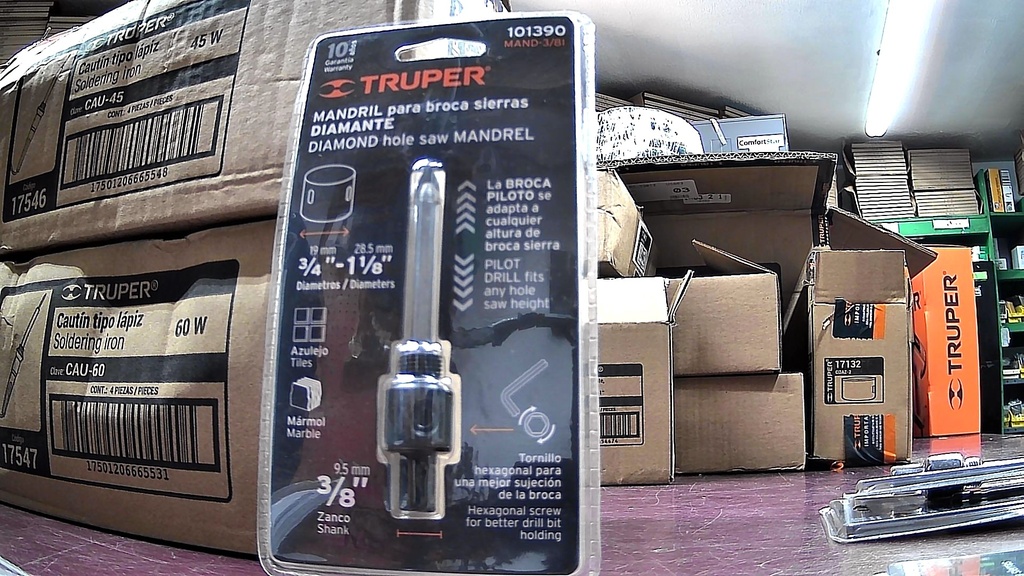 101390   MANDRIL PARA BROCA SIERRA DIAMANTE 3/4-1-1/8''  101390