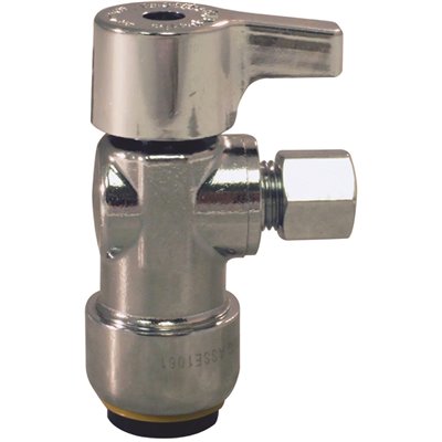 FSBVA1214C  1/2'' ANGLE STOP VALVE 1/4'' TURN 