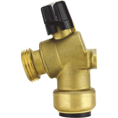 FSBGV3434  DROP EAR GARDEN VALVE  3/4'' X 3/4''CPVC , PEX ,COPPER