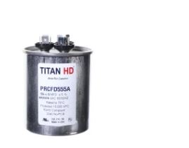 PRCFD555A  TITAN HD 55+5MFD, 440/370V,Rnd CAPACITOR