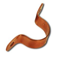 108581 PH-PS100K   COPPER 2-HOLE PIPE STRAP 1''  