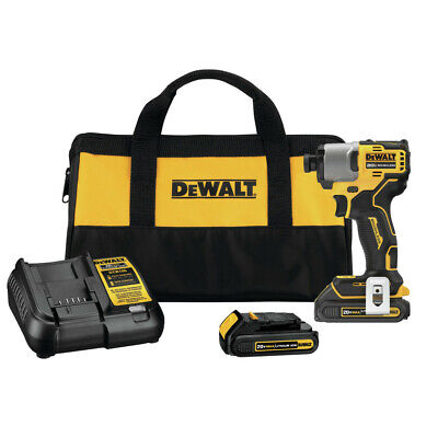 DEWALT IMPACT DRIVER KIT  1/4'' 20V DCF840C2