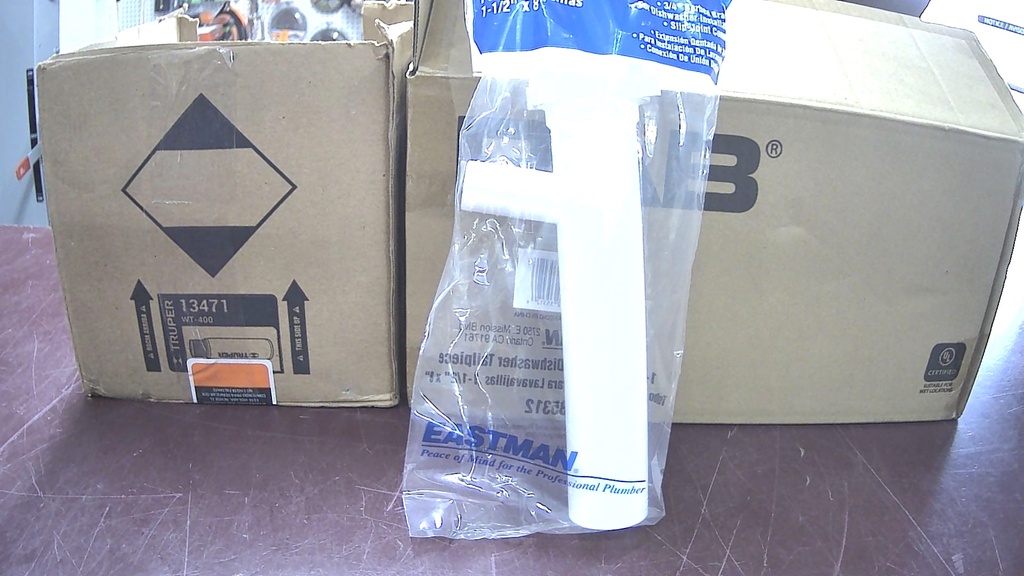 35312   1-1/2'' X 8'' PVC DISHWASHER TAILPIECE