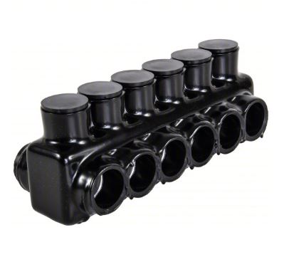 EB63024  Insulated Mechanical 6 Port Tap Connector 6-350MCM