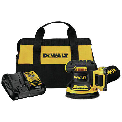 JUEGO DE LIJADORA ORBITAL 5'' 20V MAX  DCW210D1