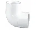 PVC 90° Elbow – 3/4 in Slip x Slip Fitting.