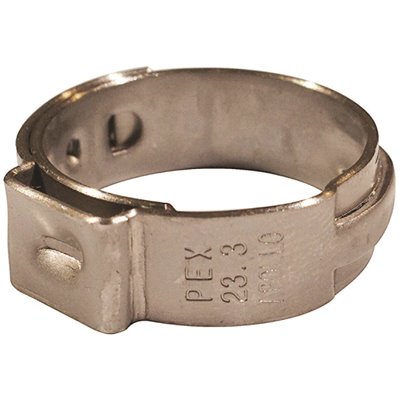 PXPC3410PK  3/4 IN STAINLESS STEEL PEX BARB PINCH CLAMP