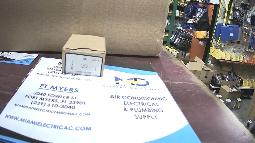 3021049 1021034  3/8''X1'' FENDER WASHER S.S