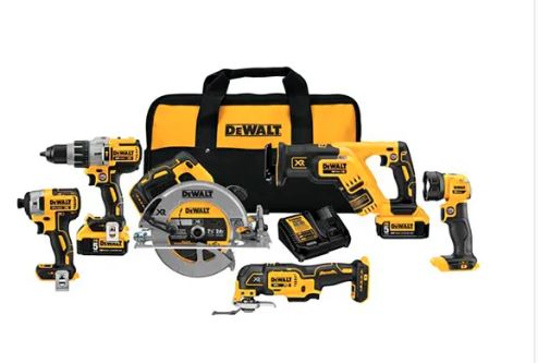 DCK694P2 20V MAX XR LI-ION6 TOOL COMBO KIT DEWALT 
