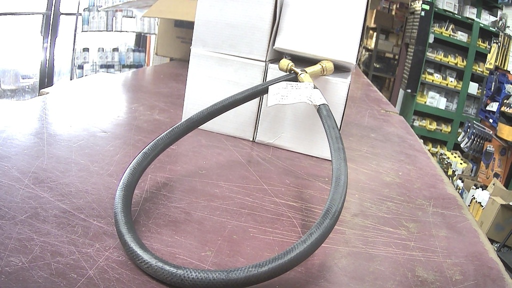 90206  36''HEAVY DUTY HOSE 3/8 STR X 1/4L 45G HI VACUUM HOSE