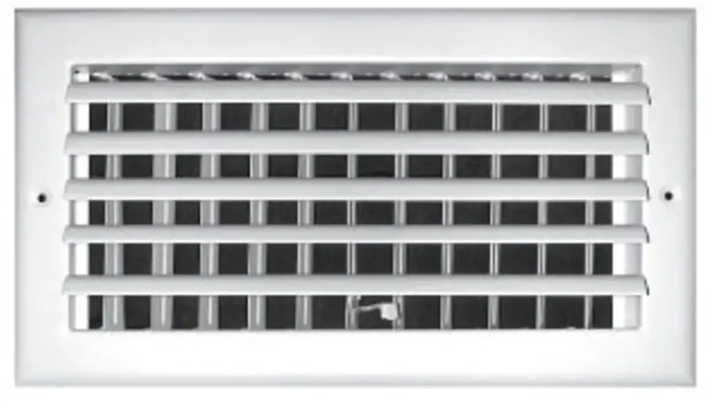 CL1M1410  14''X 10'' ALUMINUM CEILING 1-WAY MULTI-SHUTTER DAMPER  MULI-SHUTTER DAMPER REJILLA