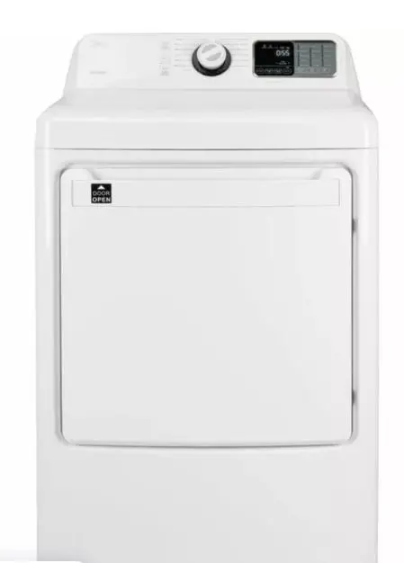 MLE45N1BWW   MIDEA   7.5 CF Electric Dryer - White 