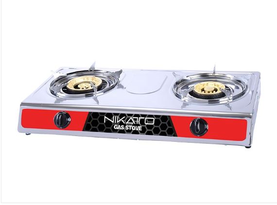 NIK-HT-2055  ONE SUPER BURNER STOVE  WITH REGULATOR 2 HORNILLAS COCINA