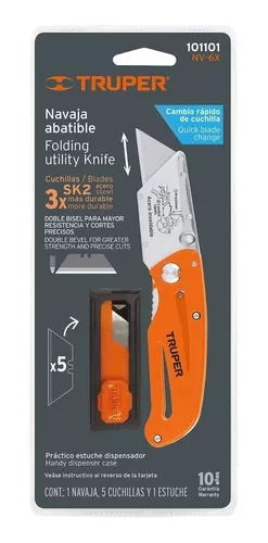 101101 NAVAJA ABATIBLE FOLDING UTILITY KNIFE 