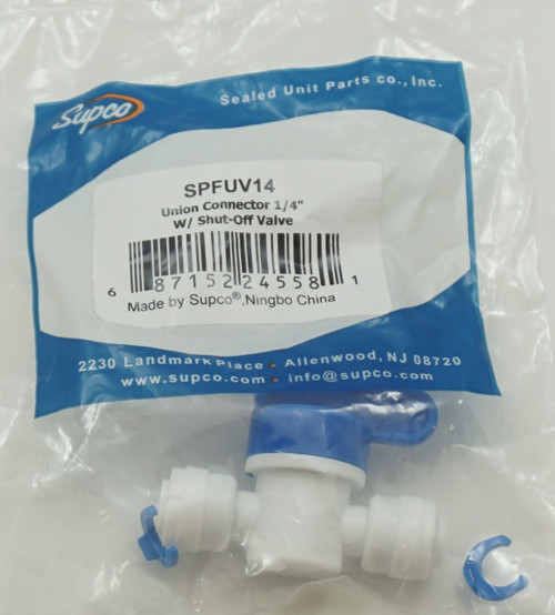 SPFUV14  1/4'' SHUT OFF VALVE ¼"