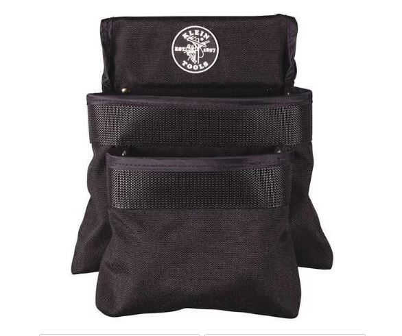 5702 TOOL POUCH POWERLINE SERIES UTILITY POUCH FITS TOOL BELLTS UP TO 2.5 INCH 2 POKET