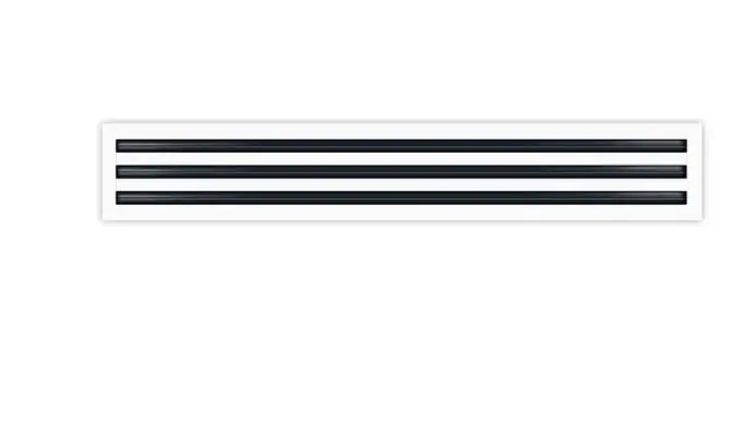 L-SD-4R-3/4Y1 36   LINEALES REJILLAS Difusor Lineal de 36 pulgadas - 3 Ranuras 