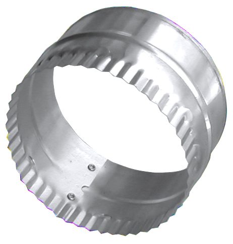 110490 10490   3'' ALUMINUM DUCT COUPLER CRIMP