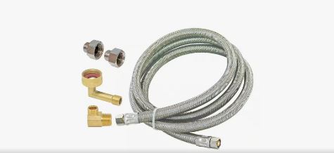 14130  5' S.S  STAINLESS STEEL DISHWASHER  CONNECTOR - UNIVERSAL-FIT