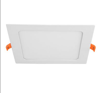 48541  SQUARE LED RECESSED CEILING LIGHT 6500W 127V 12W 