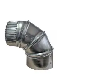 110181  adjustable elbow 4'' galvavized  DRYER VENT ELBOW  