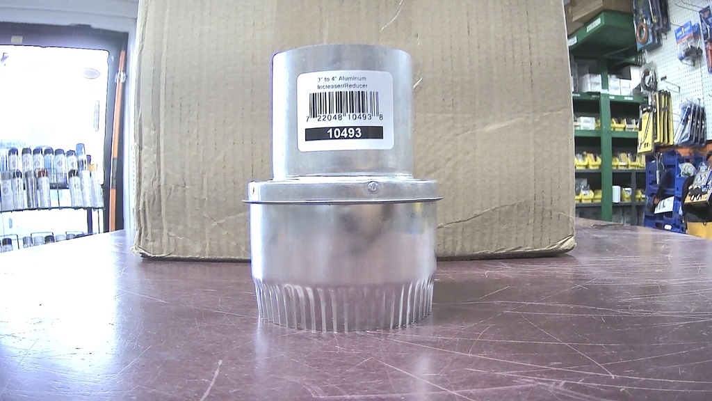 110493 10493   3'' TO  4'' ALUMINUM INCRESER 
  REDUCER