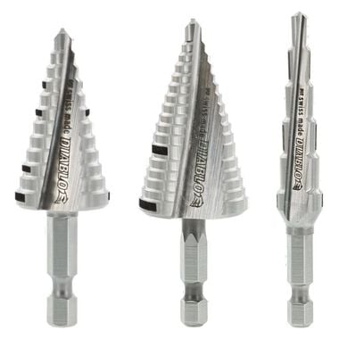 DIABLO STEP DRILL BIT 3 PC SE DSDS003