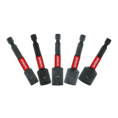 DNTSL-S5  MAGNETIC NUT DRIVER ASSORTED PACK  NUTSETTER 2-9/16" SET 5PC BIT DIABLO