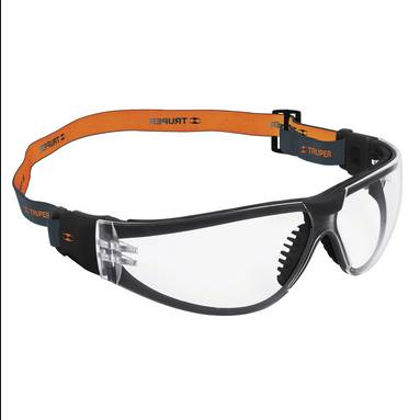 15304 LENTES DE SEGURIDAD BANDA ELASTICA 
 Safety, adjustable headband lens 