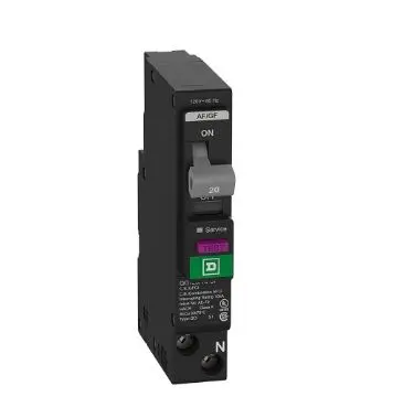 QO115PAFGF   BREAKER  Arc-Fault y Ground fault Protection SIN CABLE