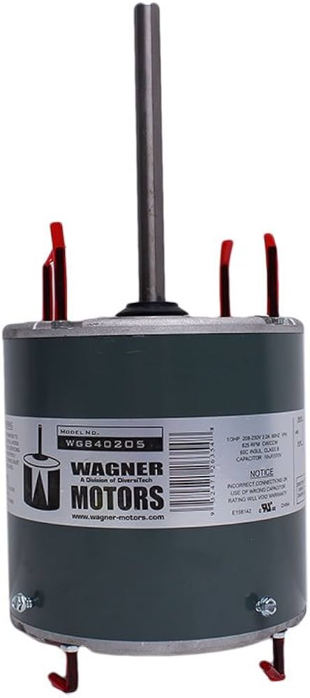 WG840205 CONDENSER MOTOR 1/3HP 208-230V 825RPM