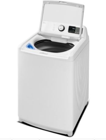 MLV45N1BWW   Midea 4.5 CF Top Load Washer, Agitator - White