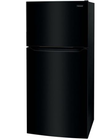 FFTR1835VB  Frigidaire18.3 CF Top Mount Refrigerator Glass Shelves ADA OPT-ICEMAKER - Black
