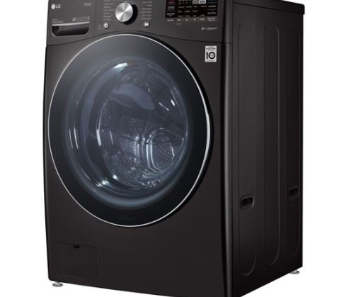 WM4200HBA  LG 5.0 CF Ultra Large Capacity FL Washer w/ AIDD, TruboWash, Steam, Wi-Fi - Black Steel