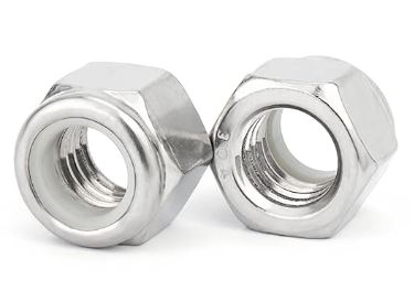 NIK-657030  NYLON HEX LOCK NUT S/S A2 1/4