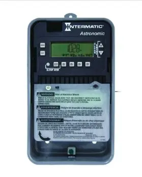 ET8415CR   ASTRONOMIC 7-DAY 120-277 VAC OUTDOR 4-CIRCUIT ELECTRONIC CONTROL 4-SPST METAL ENCLOSURE INTERMATIC
