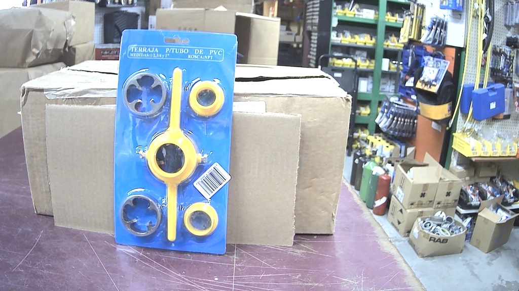 NPT  TERRAJA P/TUBO DE PVC 1/2-3/4-1''