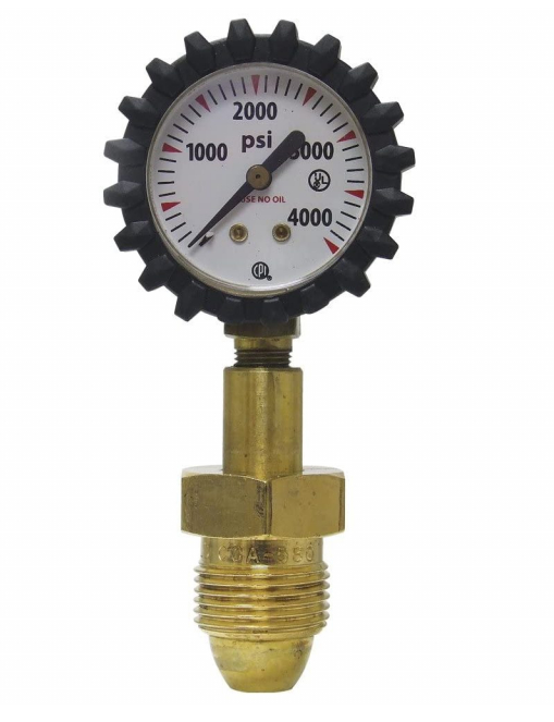 TGCN NITRO TANK CONTENTS TEST GAUGE NITROGEN