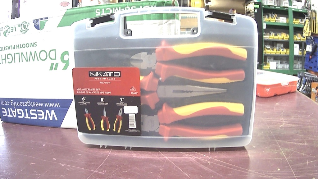 NIK-100-11   PLIERS SET 3 PIECE 1000V