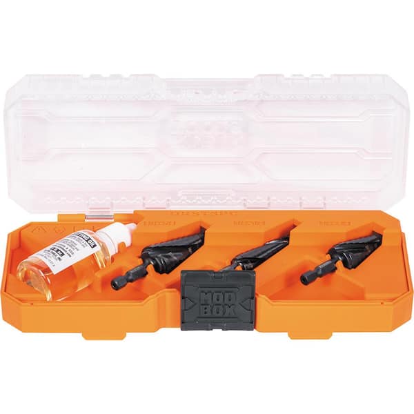 PREMIUM ALL PURPOSE QUICK RELEASE STEP BIT KIT 3 PIECE