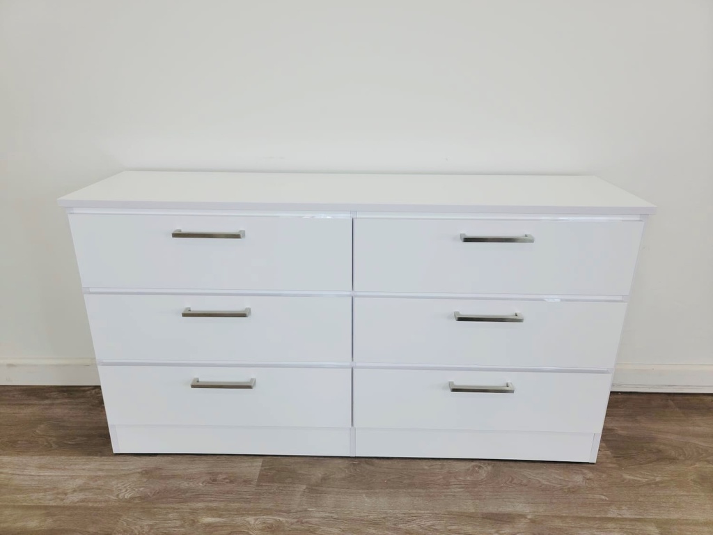 GLOSSY  DRESSER  COMES WITH HANDLES H-60 SILVER OR GOLD